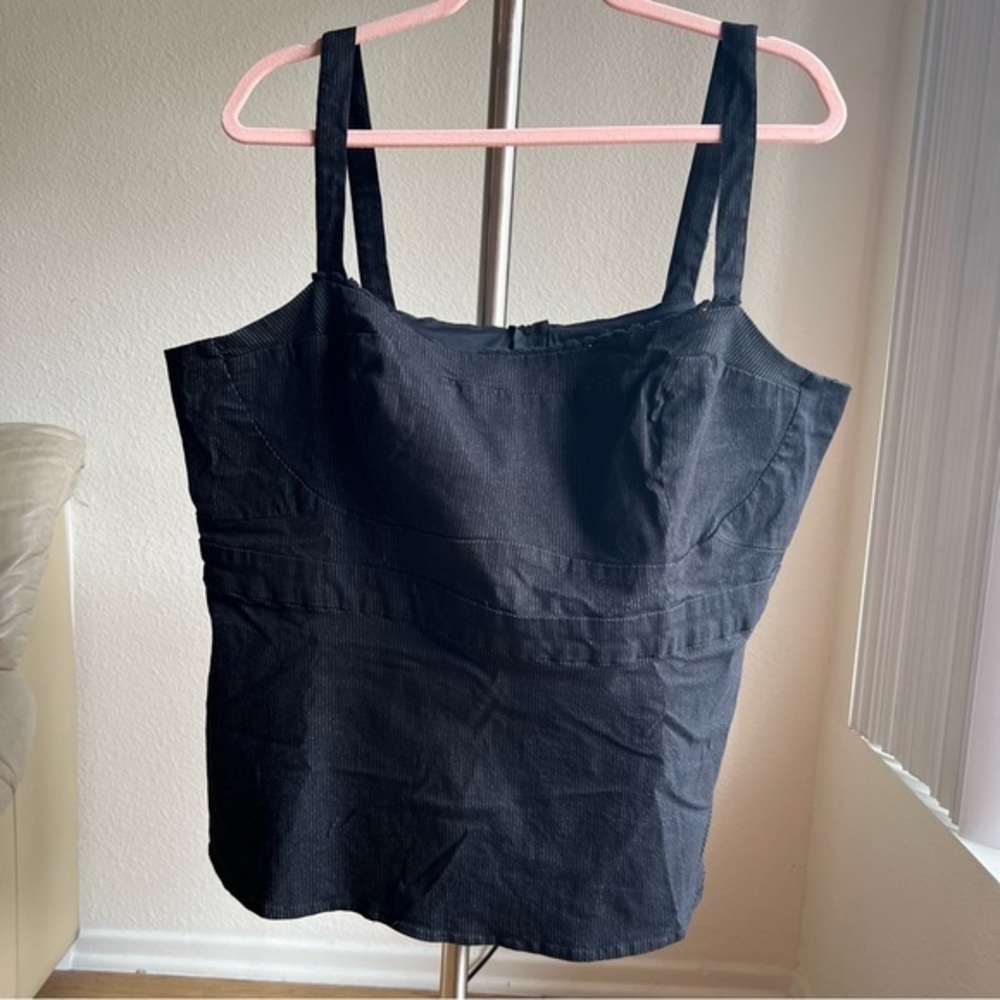 💜 Torrid Top Stripped Sleeveless Stretch Size 3